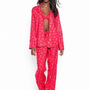 NEW‎ Flannel Mayfair Super Soft 2 Piece Set Pajamas XS